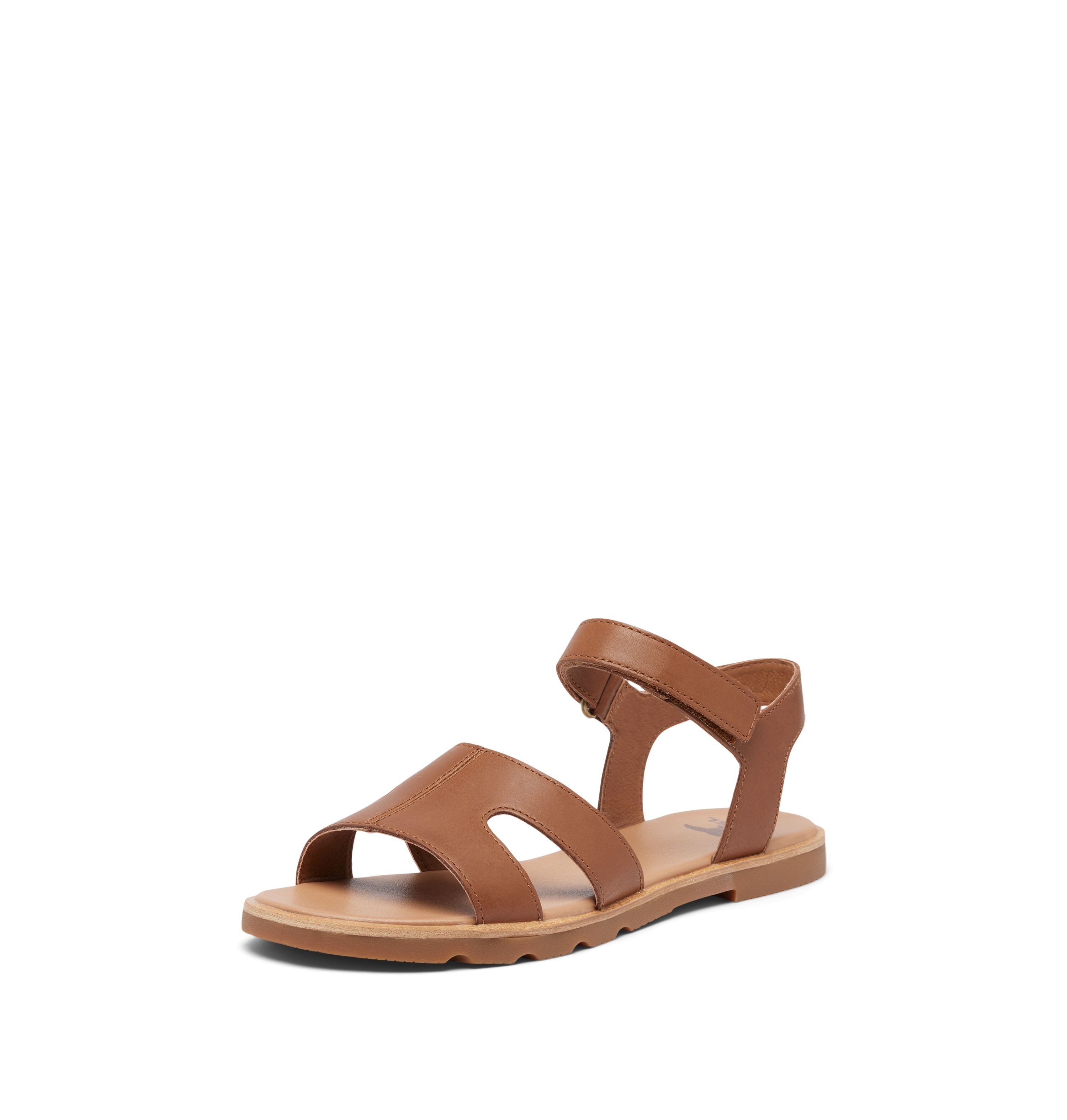 Sorel Ella III Ankle Strap (Leder) braun Damen Sandale
