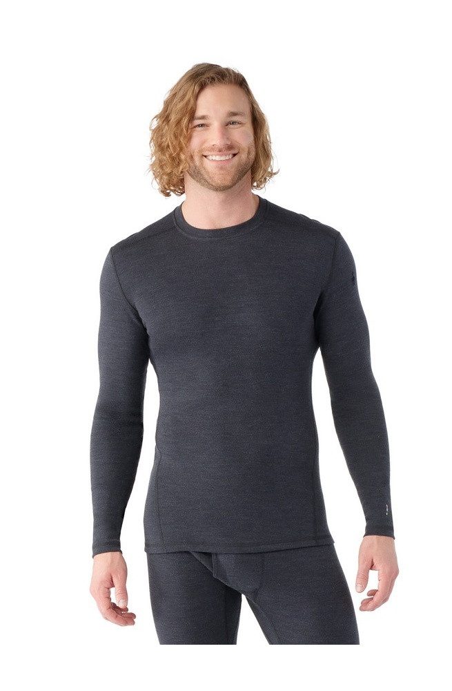 Smartwool Langarmshirt Funktionsunterwäsche Classic Thermal (wärmende Merinowolle, Rundhals)