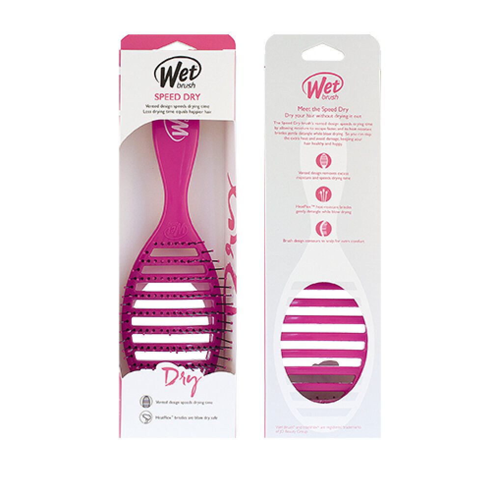 The Wet Brush Haarbürste Perie pentru par Wet Brush Speed Dry Professional Pink