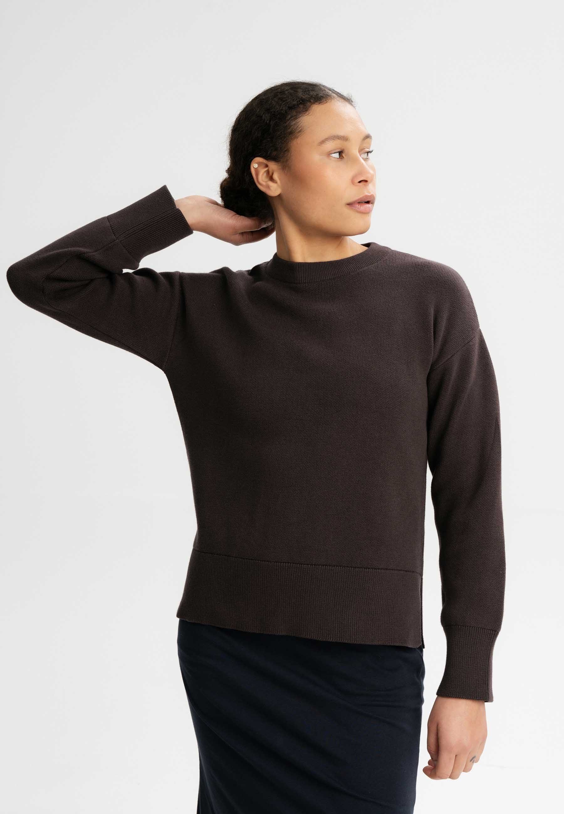 Strickpullover Jacquard Strickpullover Style FAIZA