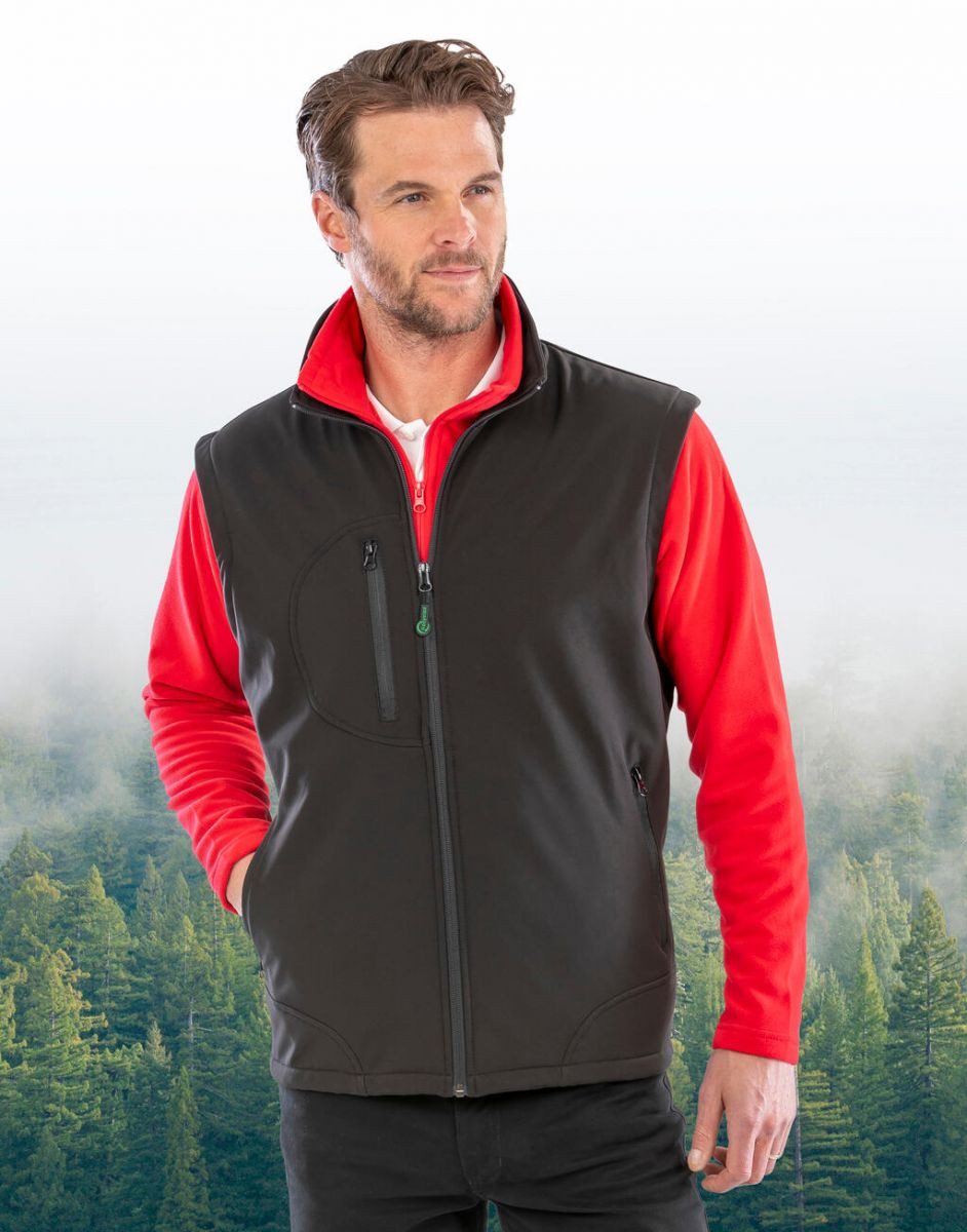 Result Funktionsweste Herren Soft Shell Bodywarmer / Weste