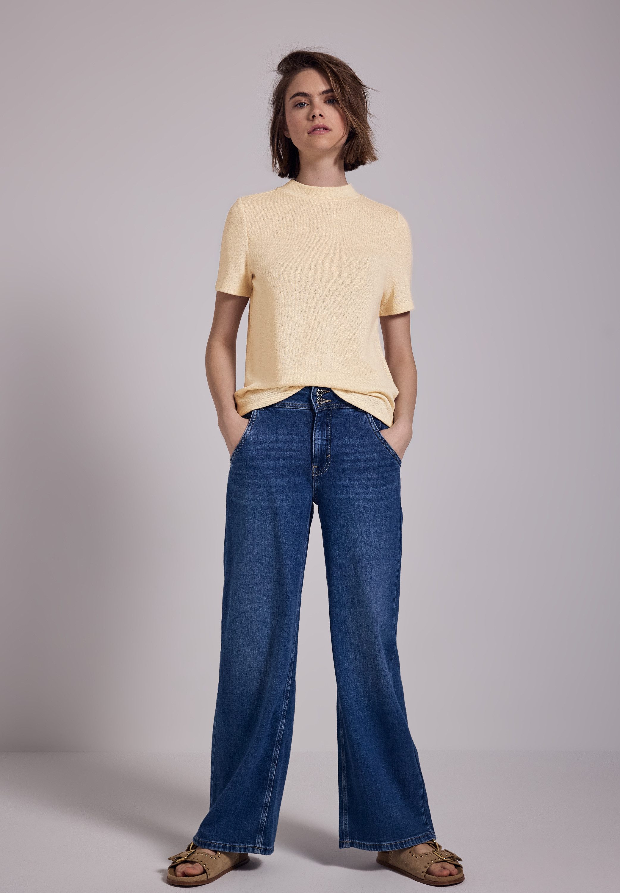 STREET ONE STUDIO T-Shirt mit Turtleneck