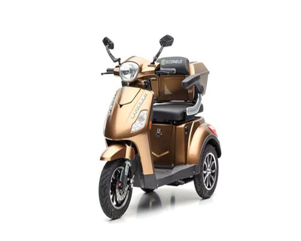 ECONELO Elektromobil Seniorenmobil Lithium-Akku, 25 km/h, Reichweite 40 km, 1000 Watt Motor, bis 25 km/h