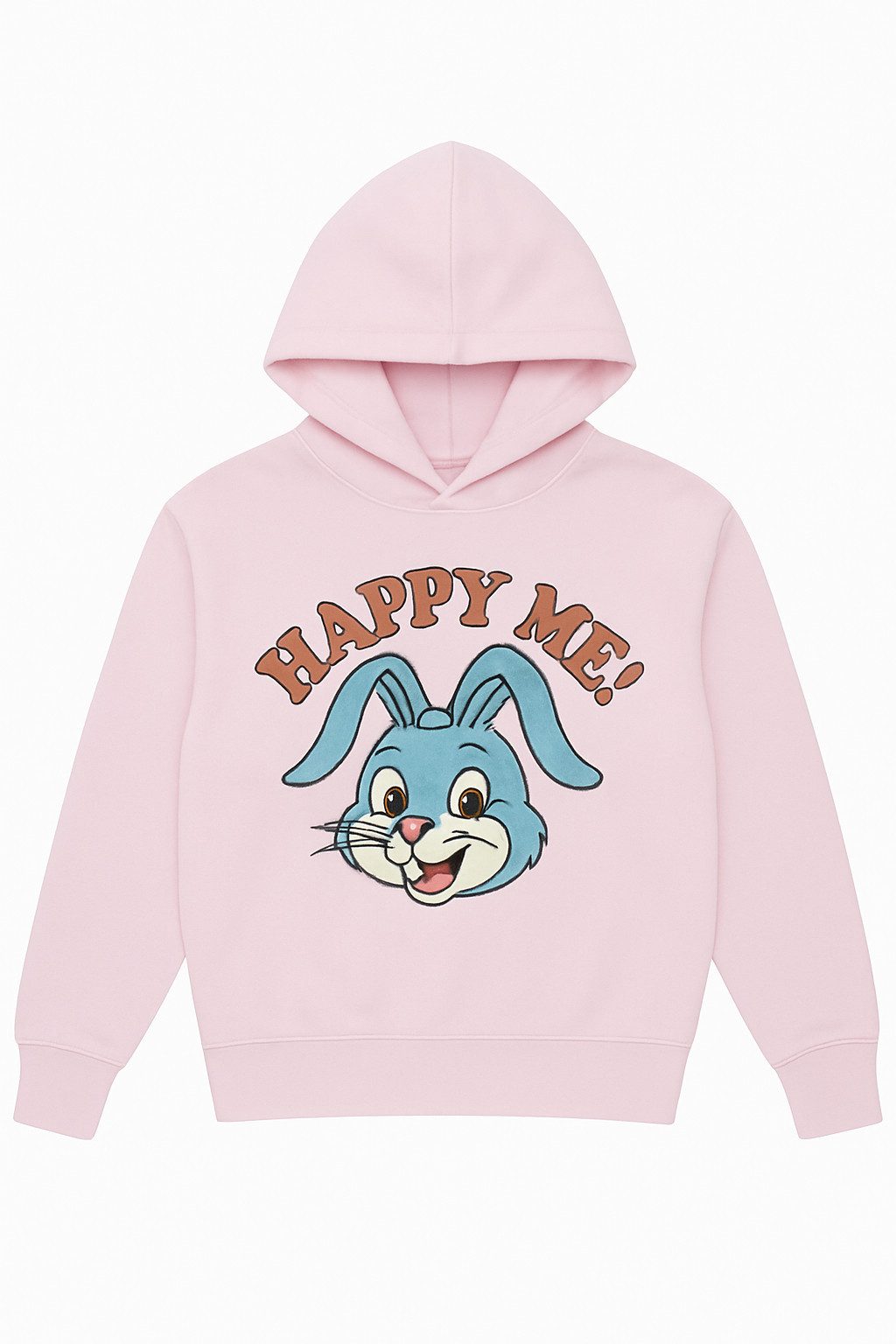 Hoodie Happy Me- Hoodie- Rosa