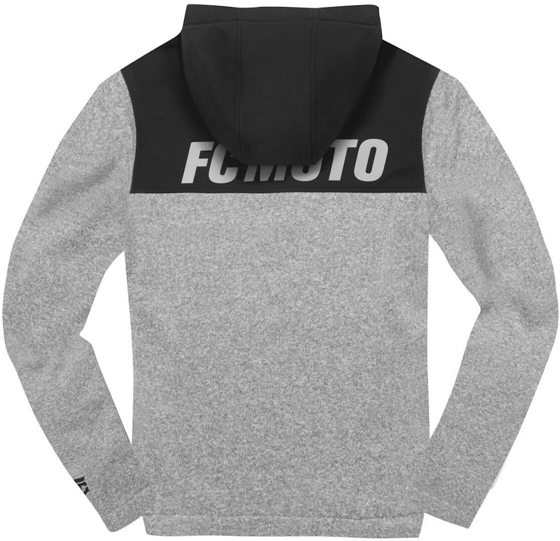 FC-Moto Motorradjacke Faster-H Strickfleece Zip Hoodie günstig online kaufen