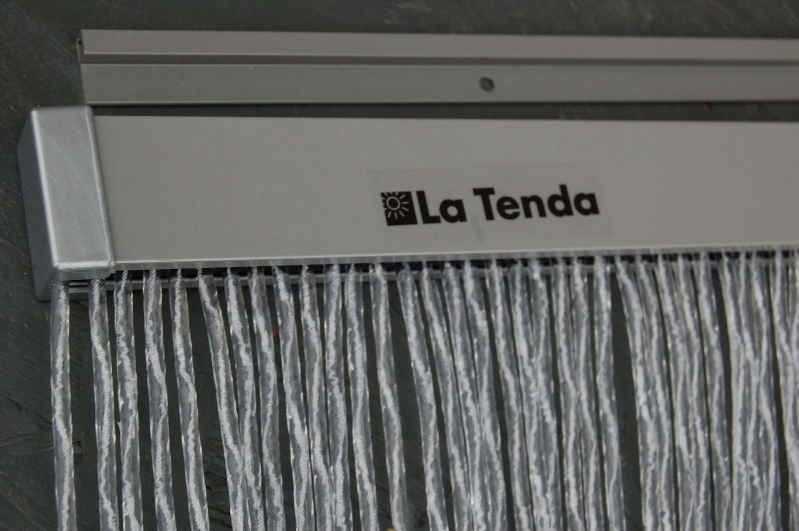 MERANO Tenda La x und individuell Länge 210 2 weiß, kürzbar Insektenschutz-Vorhang Tenda La Streifenvorhang PVC - cm, 90 Breite