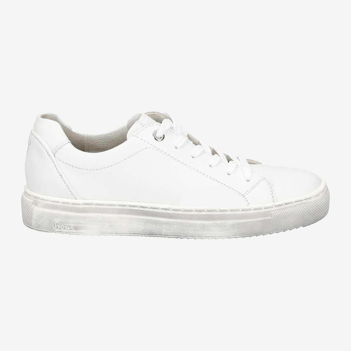 Sioux 65366 TILS SNEAKER-D 001, Sneaker in Weiß für Damen Sneaker
