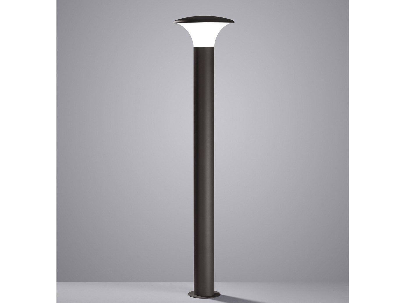 Außen Anthrazit wechselbar, Warmweiß, Outdoor 120cm Pollerleuchte, TRIO LED Höhe IP Stehlampe LED 44
