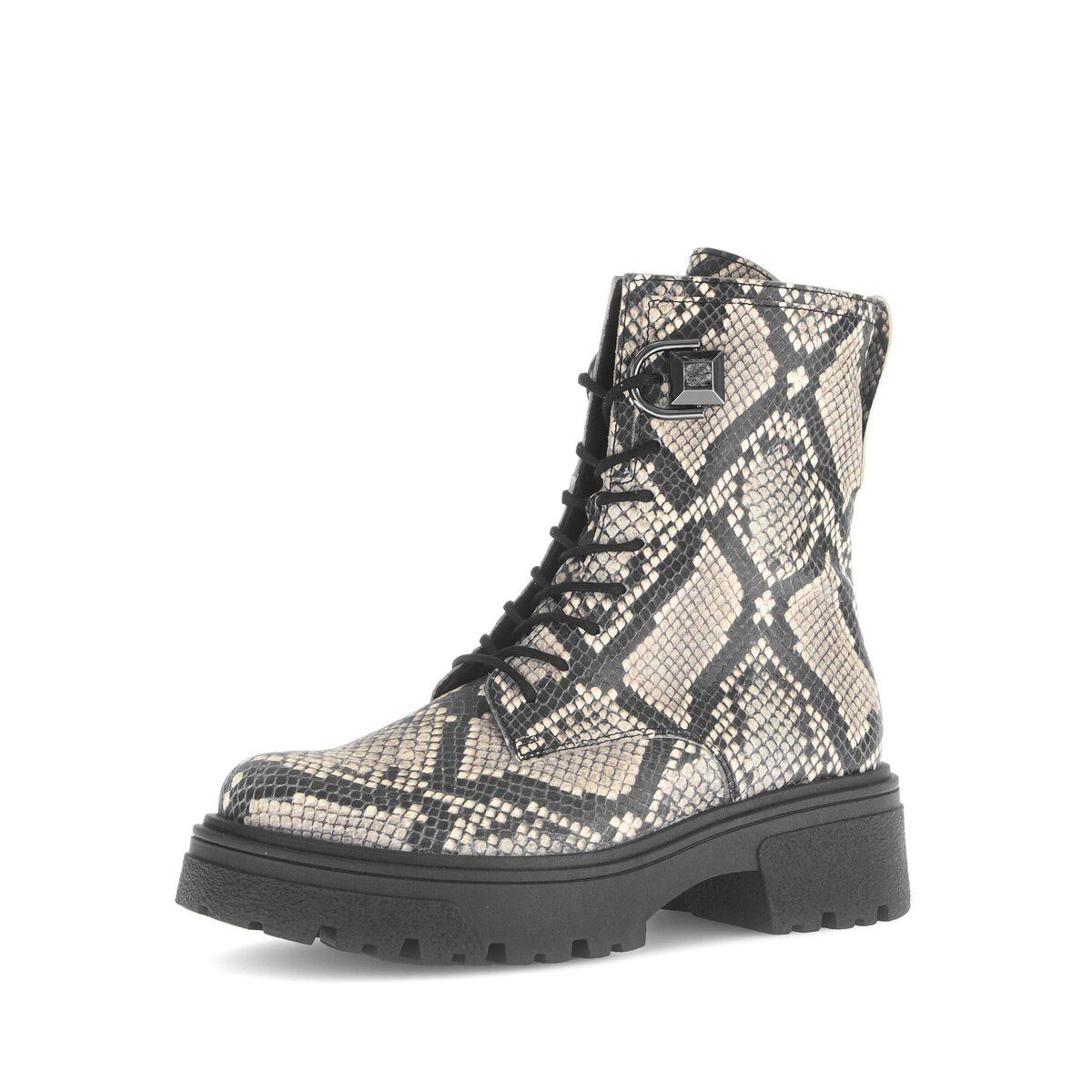 Gabor Biker Boots Leder Reptiloptik Bikerboots günstig online kaufen
