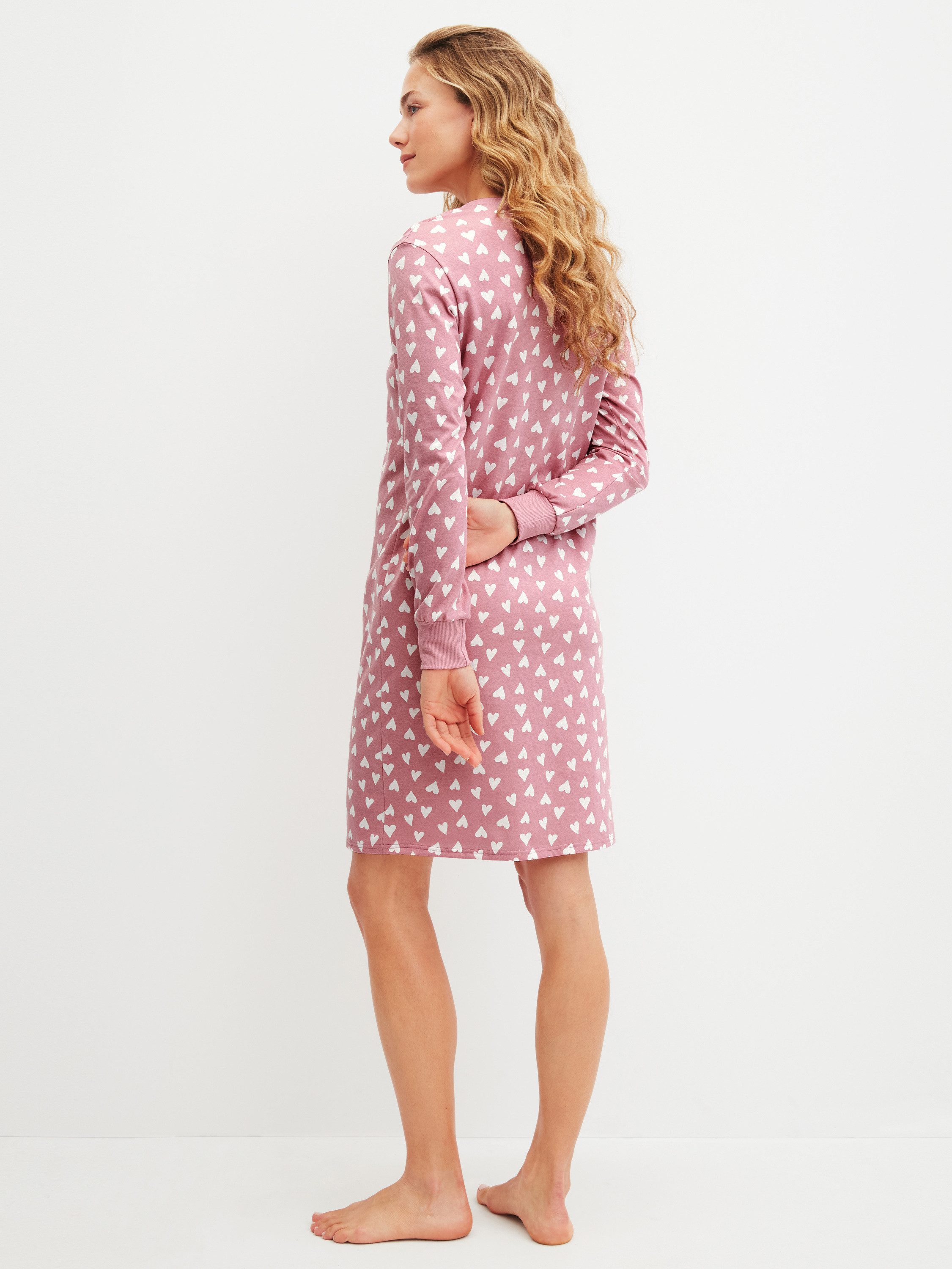 CALIDA Nachthemd Cotton Special Damen (1-tlg) Länge 100cm, aus 100% Baumwolle