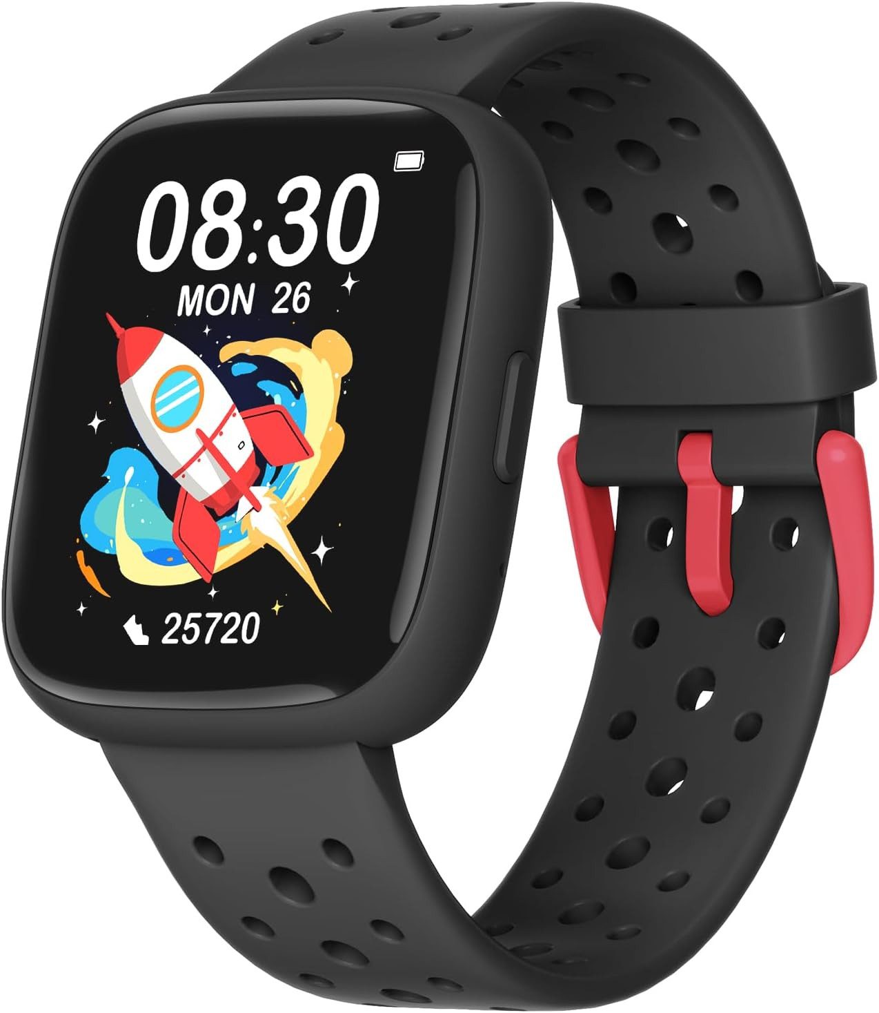 TICTIKY BW02 Smartwatch (4,6 cm, android ios), Kinder Smartwatch mit 1.83" HD Display, Sportmodi