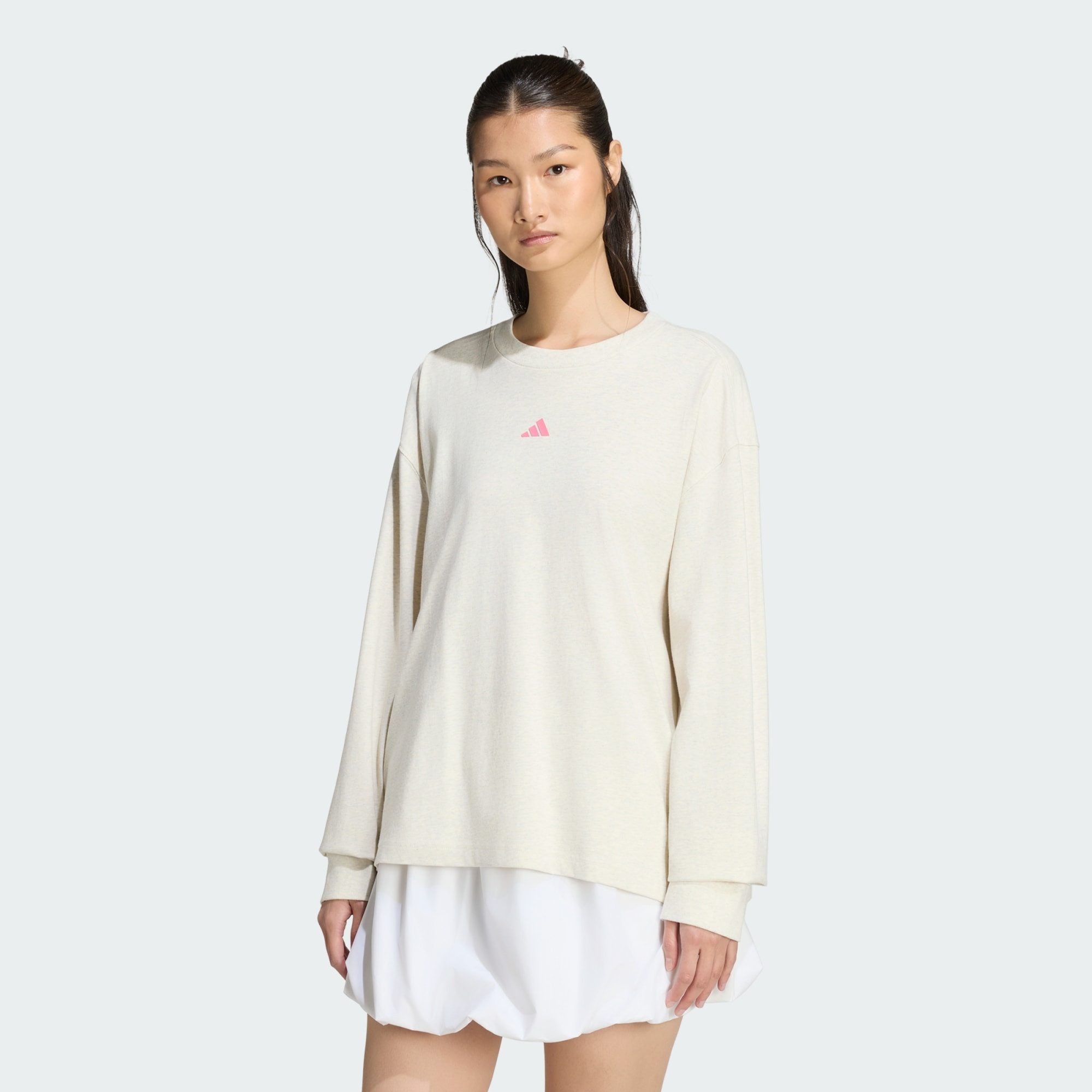 adidas Sportswear T-Shirt 3 STRIPES STUDIO BOYFRIEND LONGSLEEVE (1-tlg)