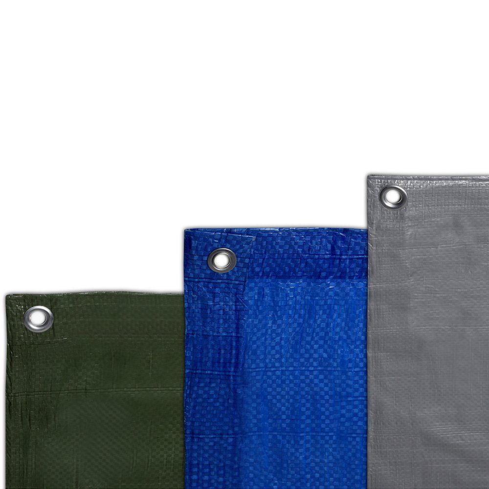 ROYSSON GARDEN HaGa Schutzplane ABDECKPLANE 70g/m² Allzweckplane 5m x 6m