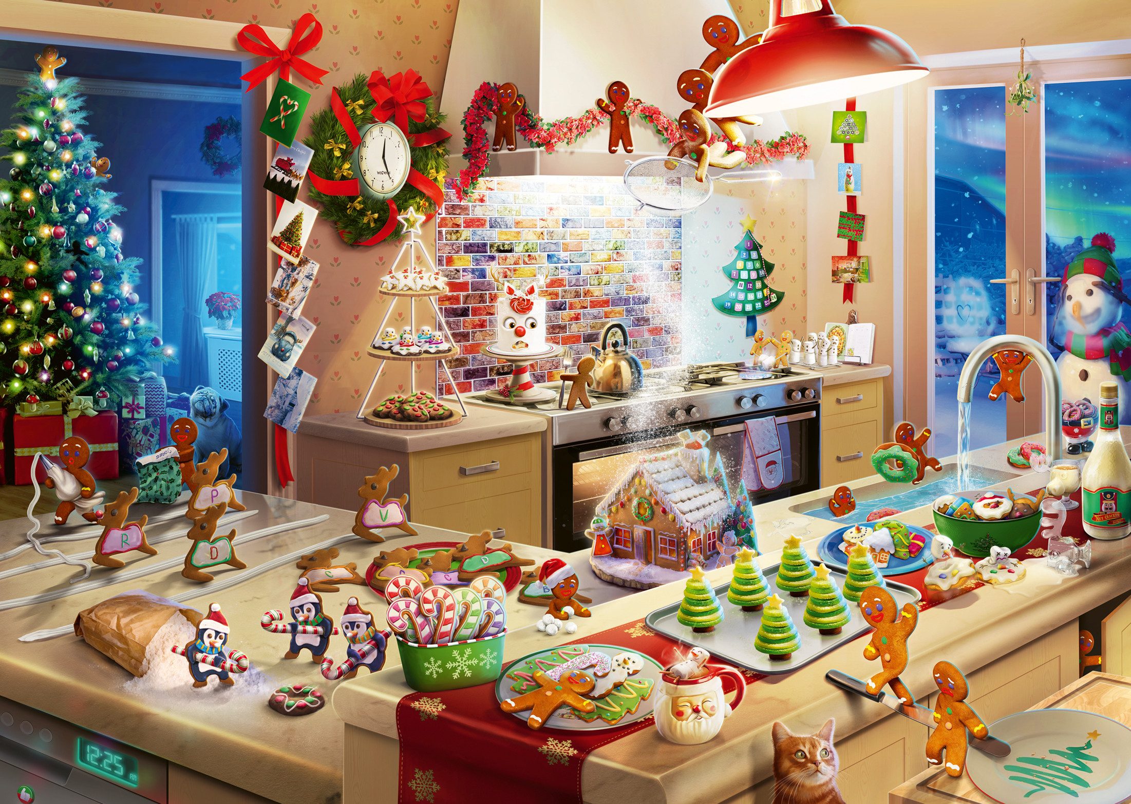 Ravensburger Puzzle Merry Mischief, 1000 Puzzleteile, günstig online kaufen