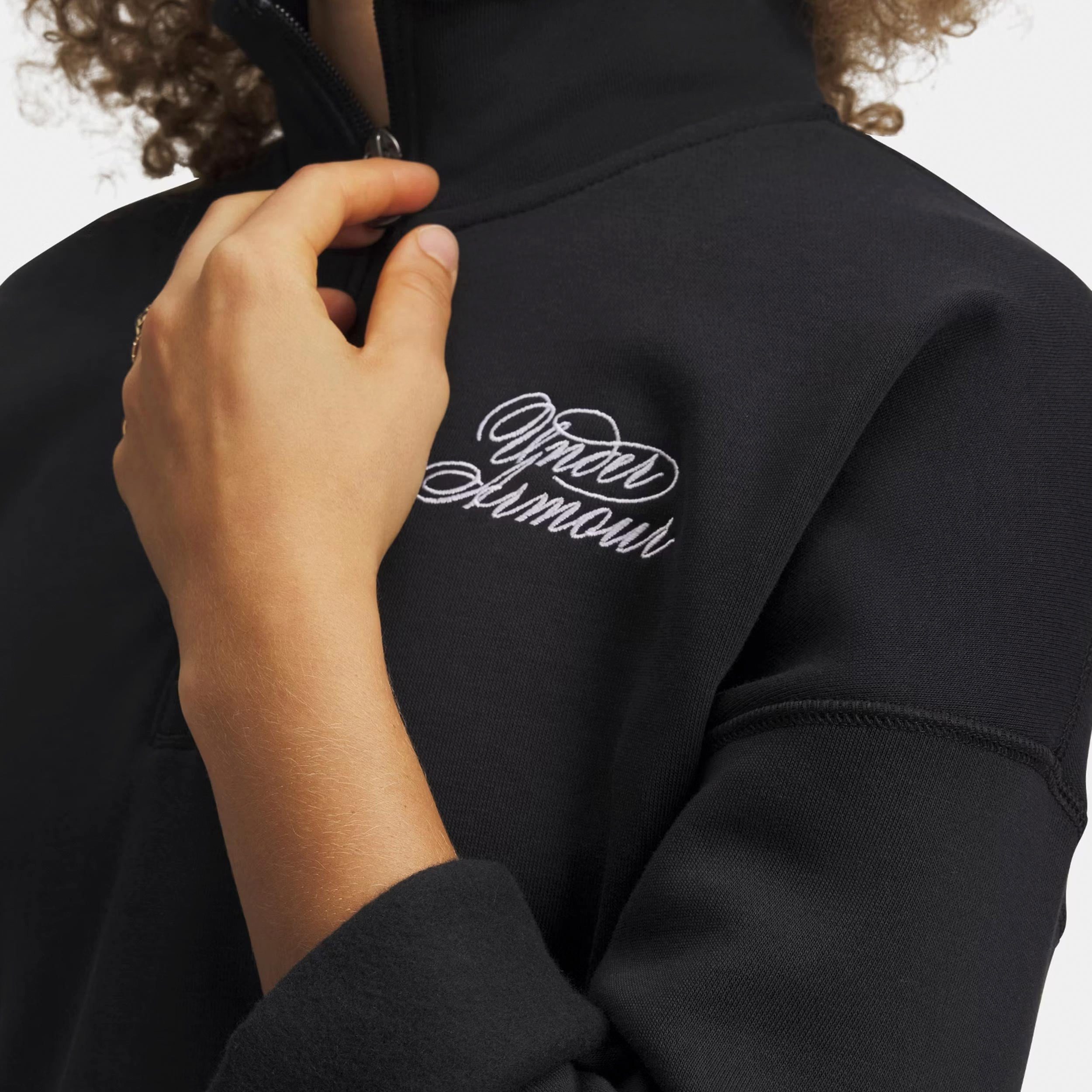 Under Armour® Sweatshirt Rival Fleece Script Halfzip