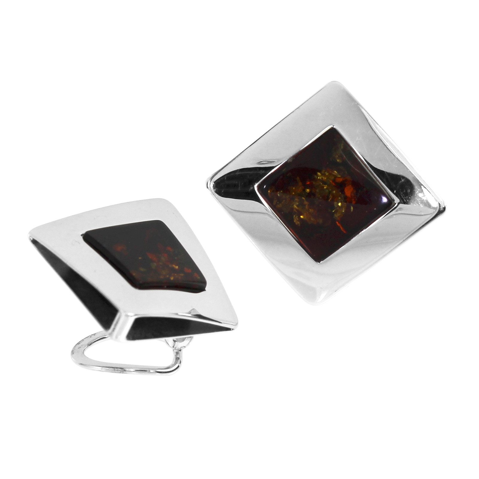 OSTSEE-SCHMUCK Paar Клипсы Ostsee-Schmuck Ohrclip Alvina 20 x 20 mm (2-tlg)