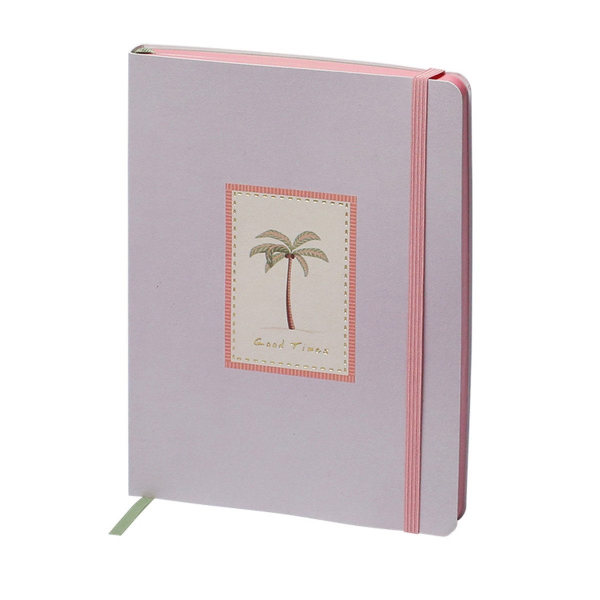 Rössler Notizbuch RÖSSLER Notizbuch mit Gummizug Madeira Squares 153x202mm 256 Seiten