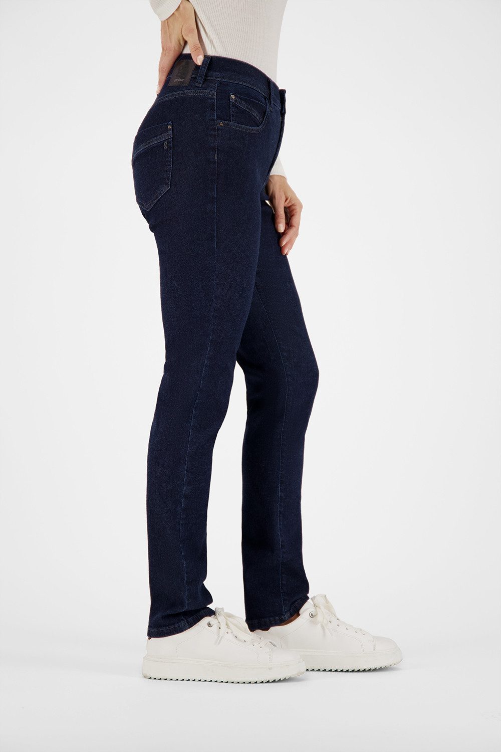 Atelier GARDEUR 5-Pocket-Jeans ZURI135-670701-7268 Damenhose Slim Fit denim blau dark stone Elastischer Denim-Mix mit Five-Pocket und hohem Tragekomfort