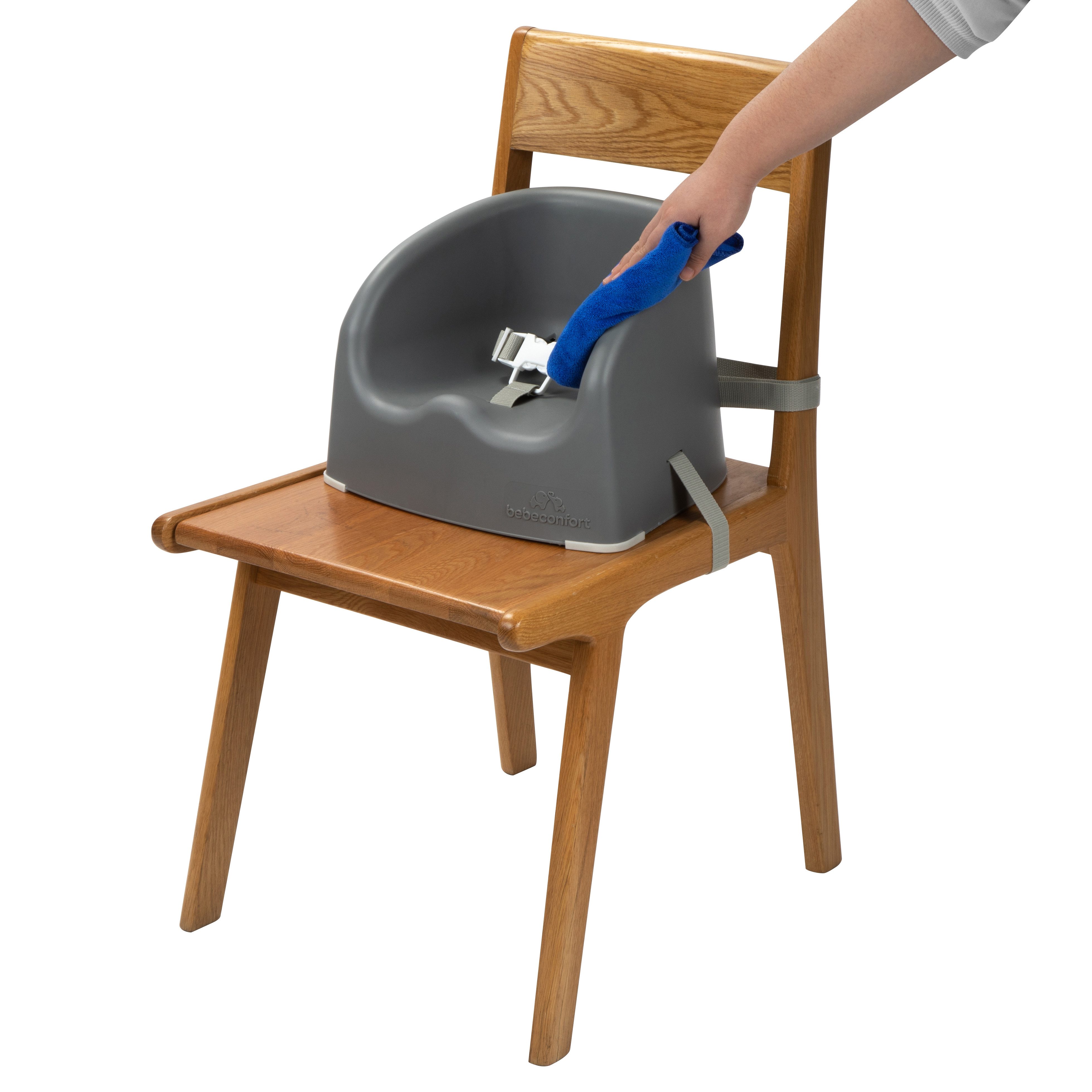 Bebeconfort Kinderstuhl Bebeconfort Essential Booster, Sitzerhöhung, ab einem Alter von 6 Mona, Einfache und sichere Montage Perfekte Stabilität Einfache Reinigung