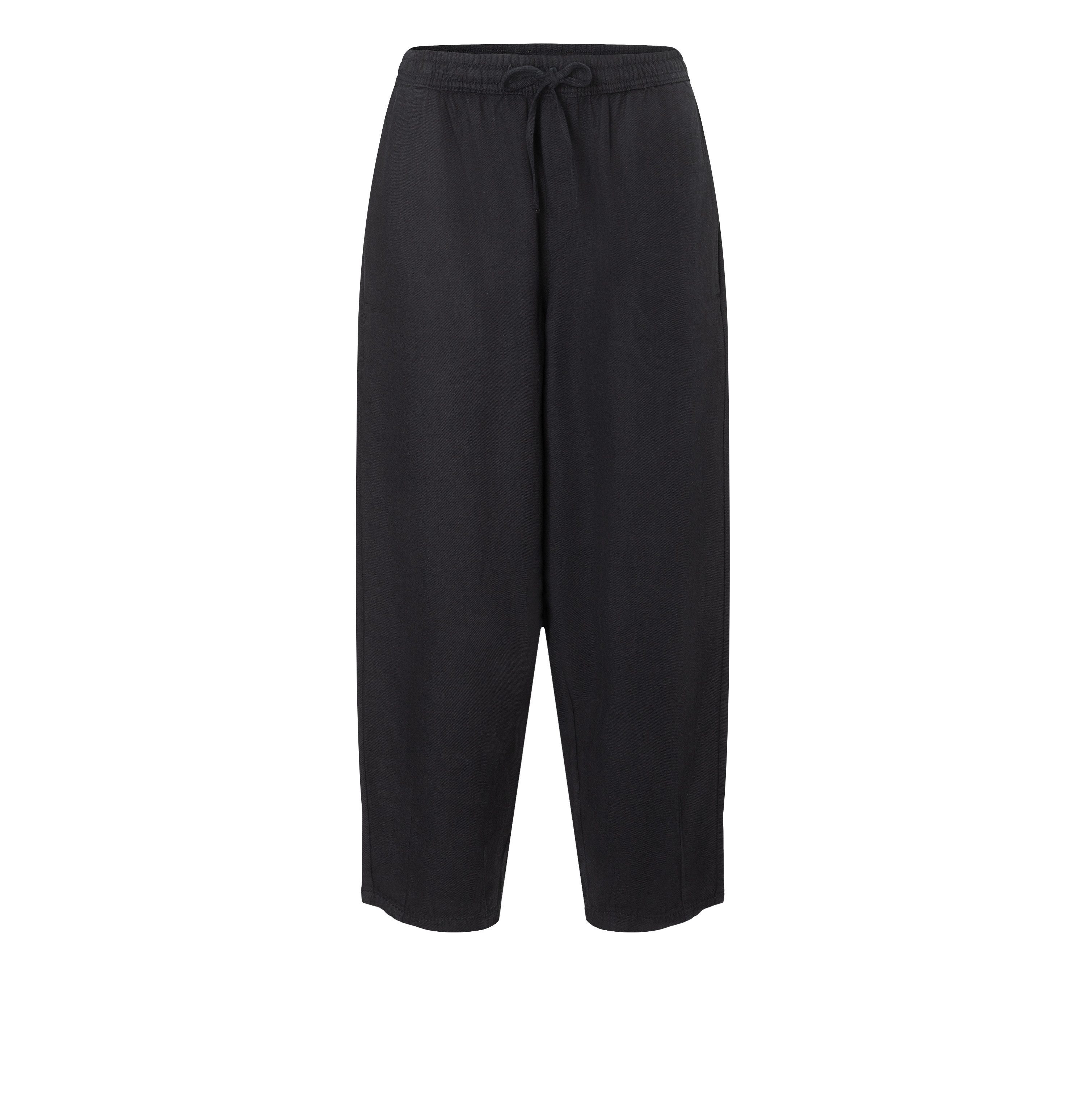 MAC Stoffhose BAY 2.3 relaxed mit elastischem Bund und Bindeband