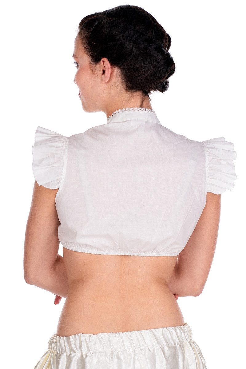 Spieth & Wensky Dirndlbluse Dirndlbluse - DARLEE - creme, schwarz günstig online kaufen