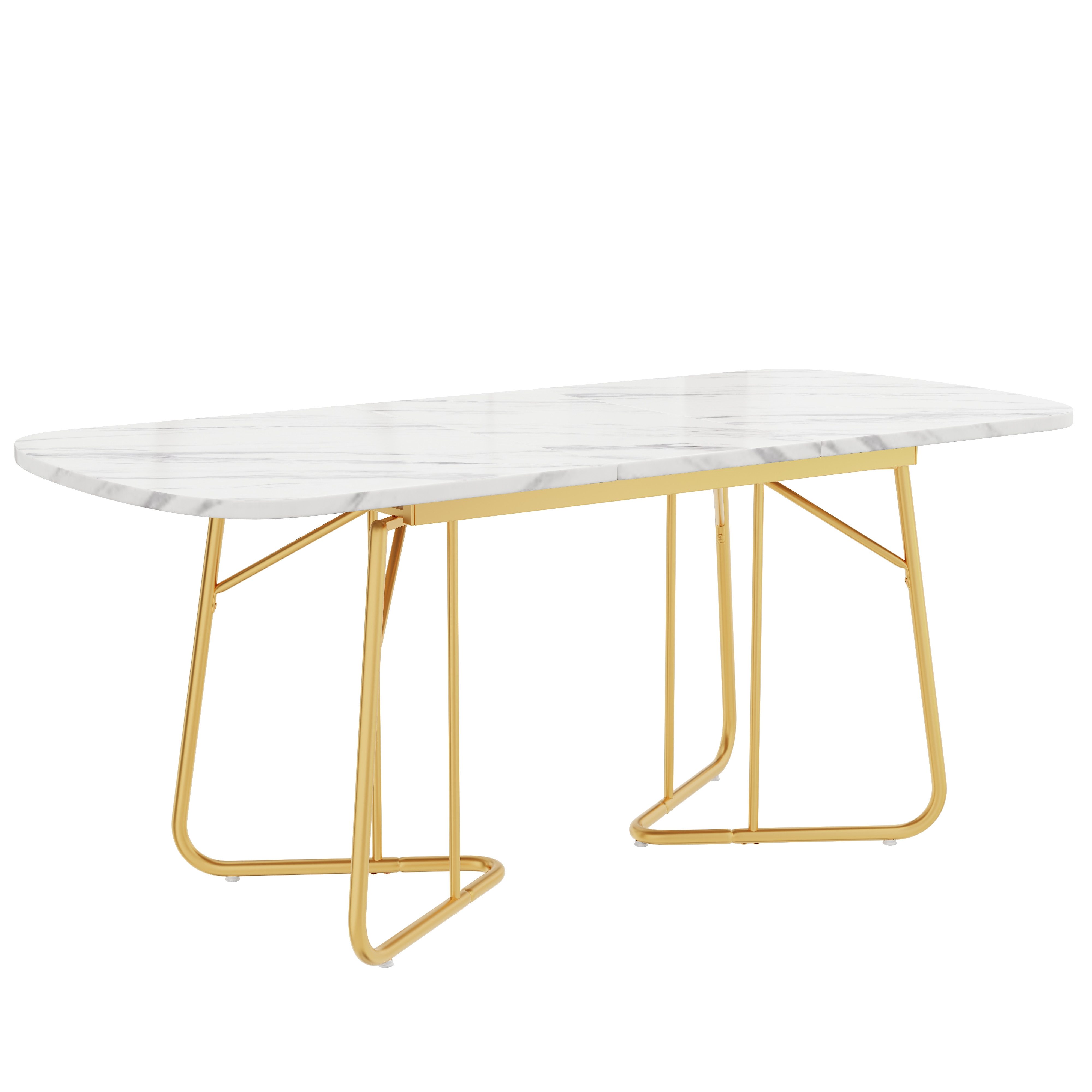 HAUSS SPOLE Esstisch 140/180x80 cm Weißer günstig online kaufen