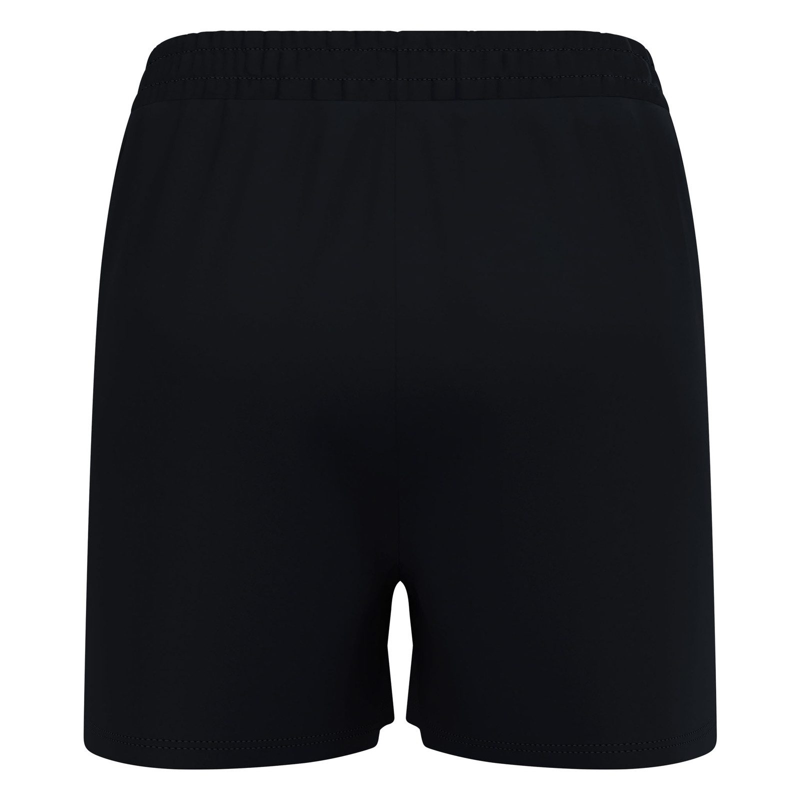 Odlo 2-in-1-Hose 2-in1 Short Essentials 4 Inch mit Odlo-Logo auf linkem Bein