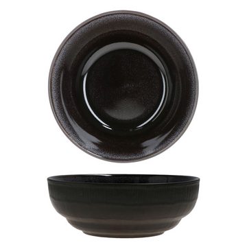 MamboCat Teller-Set 18tlg. Tellerset Zakynthos Reactive Glaze Schwarz- 24327312