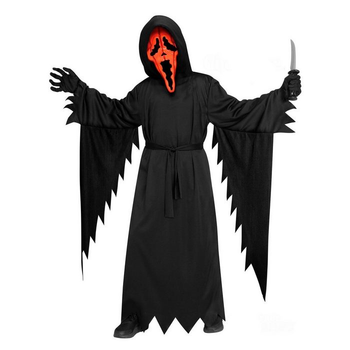 Fun World Kostüm Kürbis Ghostface Kinderkostüm Die ikonische Geistermaske im Kürbis-Look!