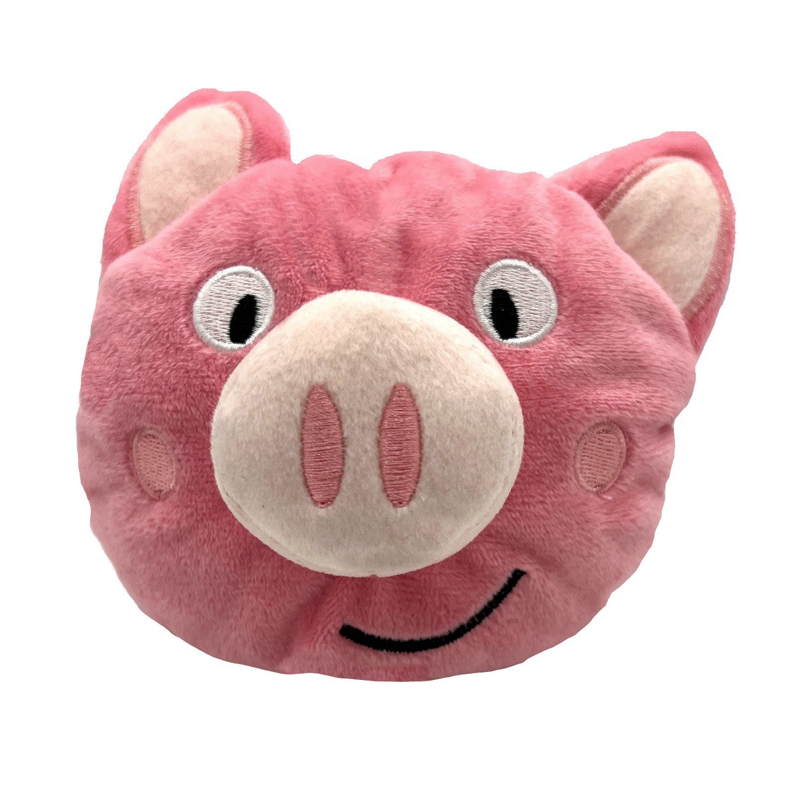Aumüller Tierkuscheltier Katzenspielkissen mit Baldrian, Schweinchen Peggy