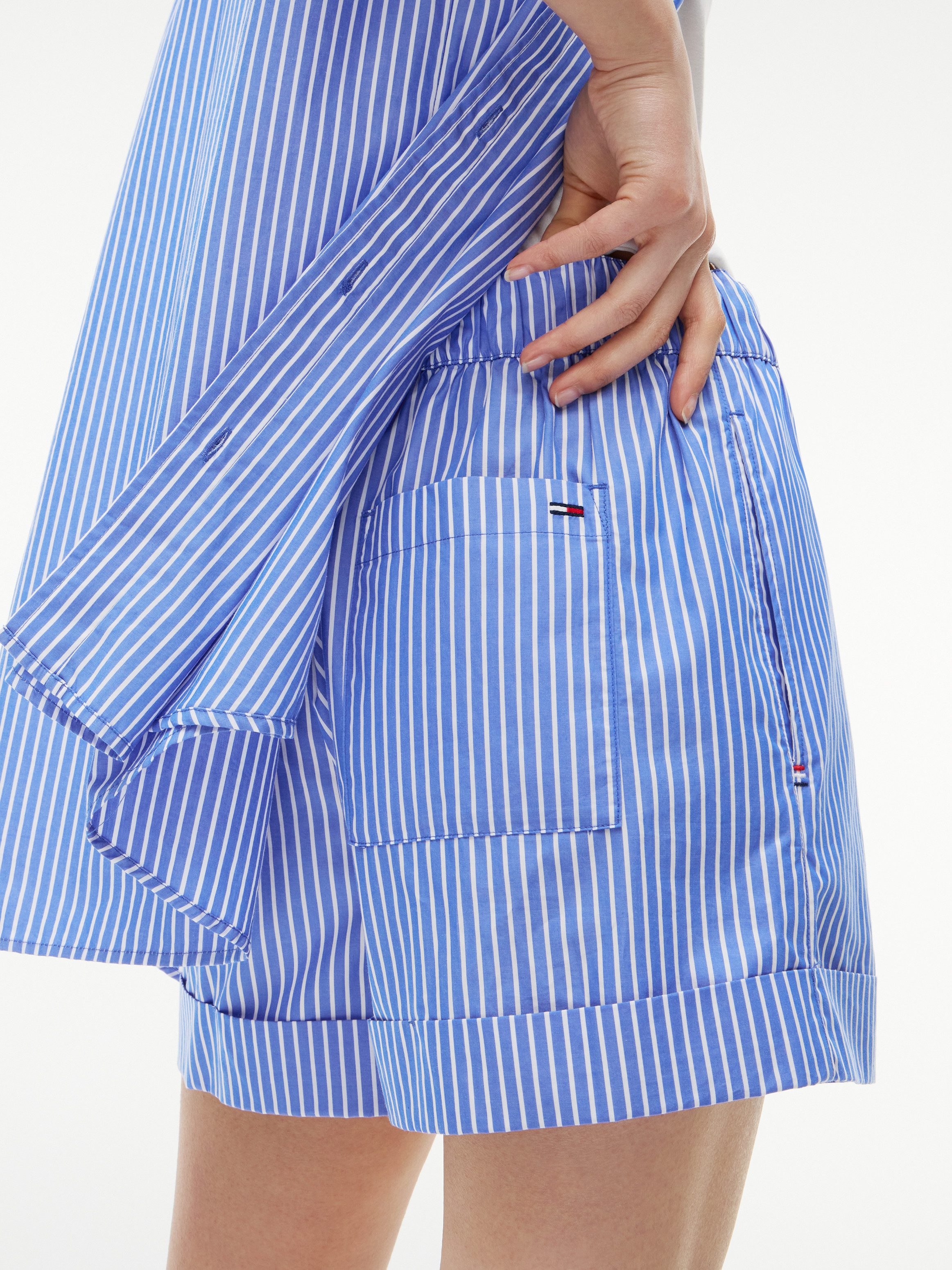 Tommy Jeans Shorts TJW ESSENTIAL POPLIN SHORTS EXT Baumwolle, elastisches Bündchen – Bild 3 von 5