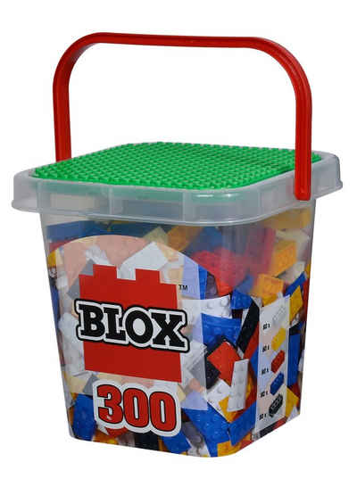 SIMBA Spielbausteine Simba Konstruktionsspielzeug Blox 300 Teile bunt Box 104114202