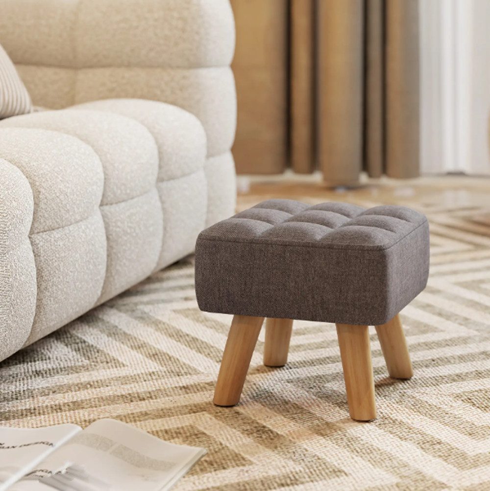 XDeer Fußhocker Fußhocker mit Polsterung, Sitzhocker, günstig online kaufen