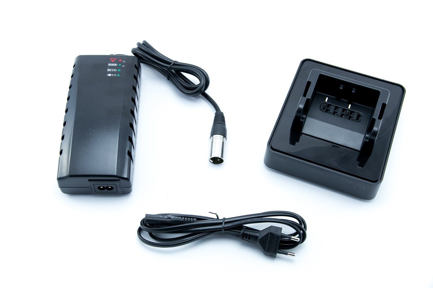 BMZ Fahrradklingel Schnell Ladegerät Li-ion BMZ 26 Volt 4Ah Charger 29,4 Volt Panasonic