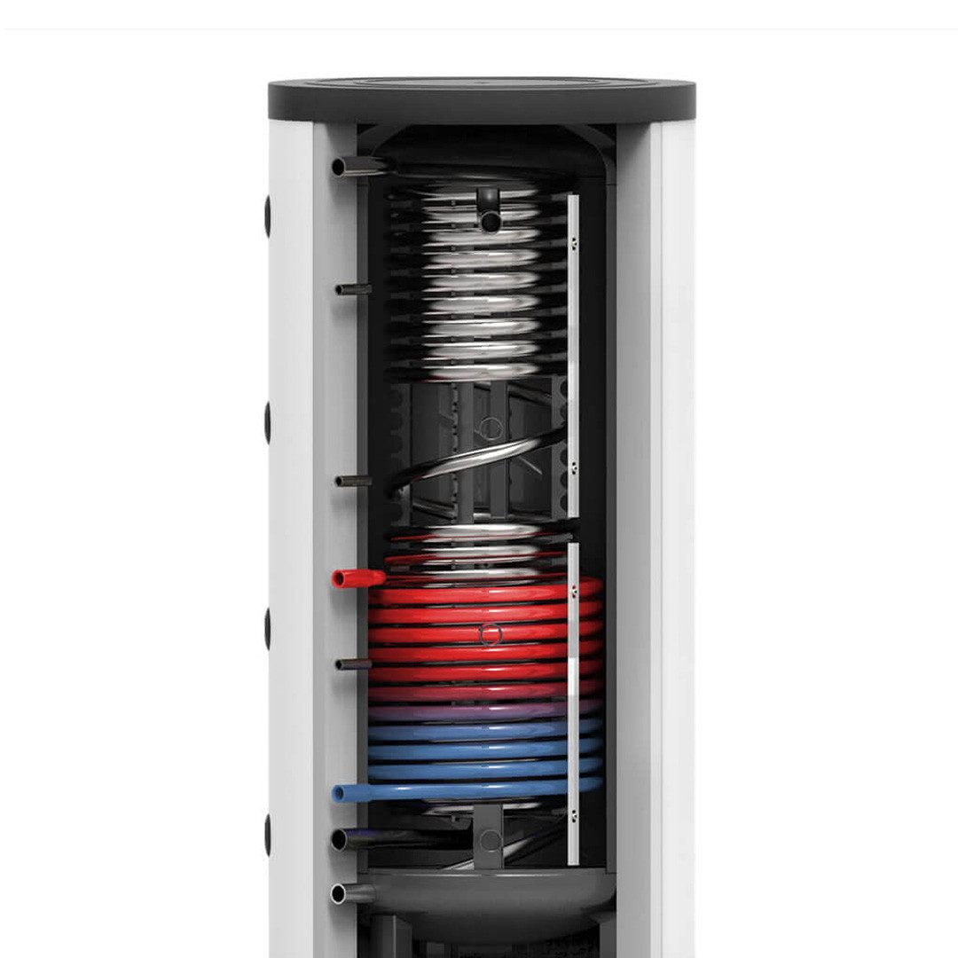 Thermic Energy Wärme-Pufferspeicher Hygienespeicher 600 - Ø 65 cm - 1x Wärmetauscher