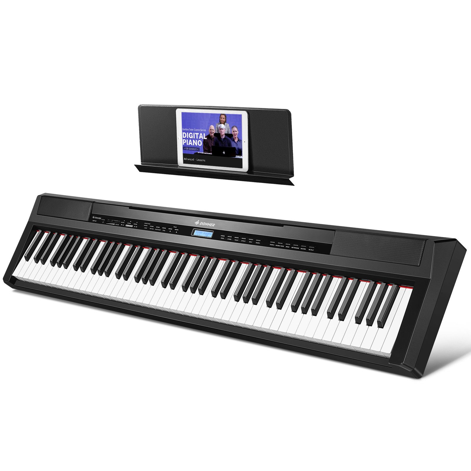 Home-Keyboard Digitalpiano E-Piano 88 Tasten Gewichteten Klavier Tastatur DEP-20