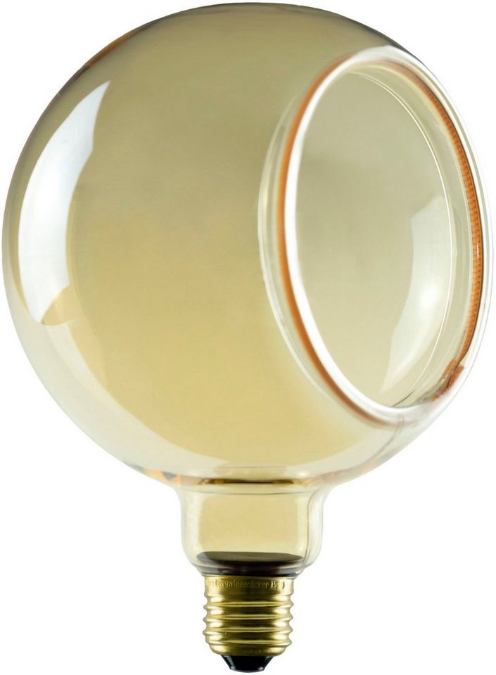 SEGULA LED-Leuchtmittel LED Floating Globe 150 gold - 90°, E27, 1 St., Extra-Warmweiß,  LED Floating Globe 150 gold - 90°, E27, 4,5W, CRI 90, dimmbar