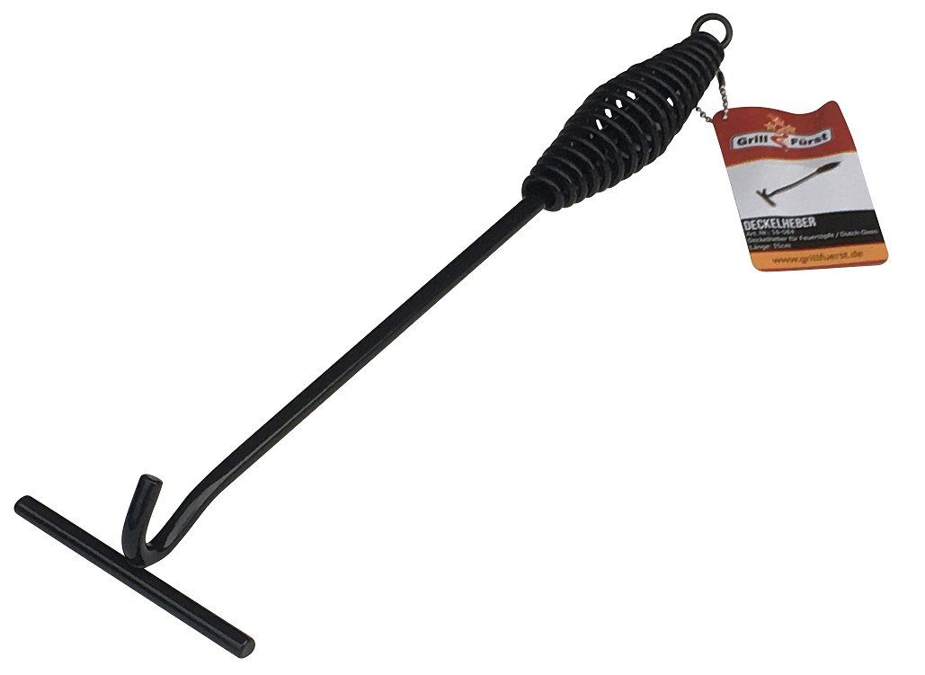 Bratentopf Grillfürst Deckelheber für Dutch Oven 35 cm - einsetzbar für Petromax, Camp Chef, Lodge und weitere Hersteller
