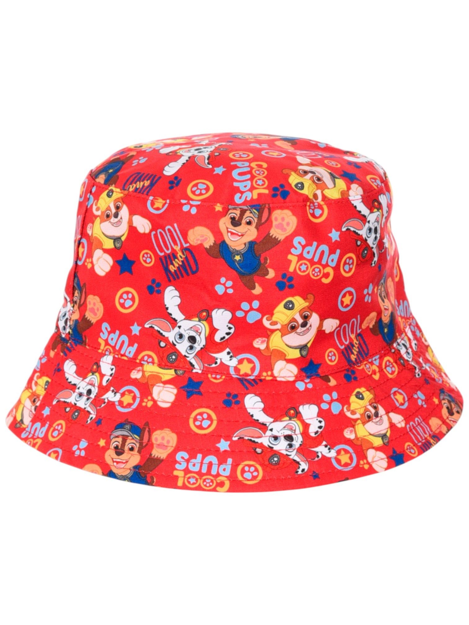 PAW PATROL Fischerhut Chase, Marshall, Rubble Sommerhut Größe 52 - 54 cm