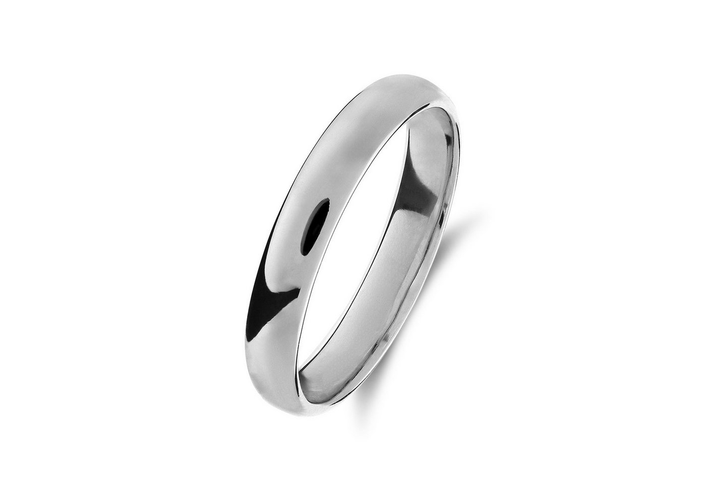 LUCARDI Partnerring Ring - 925 Silber - Silber - Herren