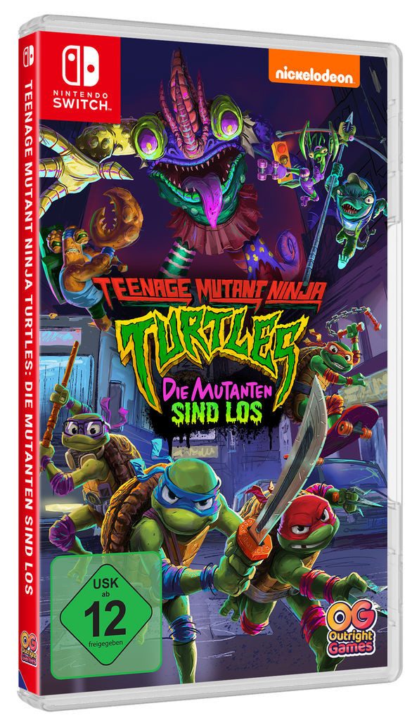 TMNT - Teenage Mutant Ninja Turtles: Die Mutanten sind los Nintendo Switch