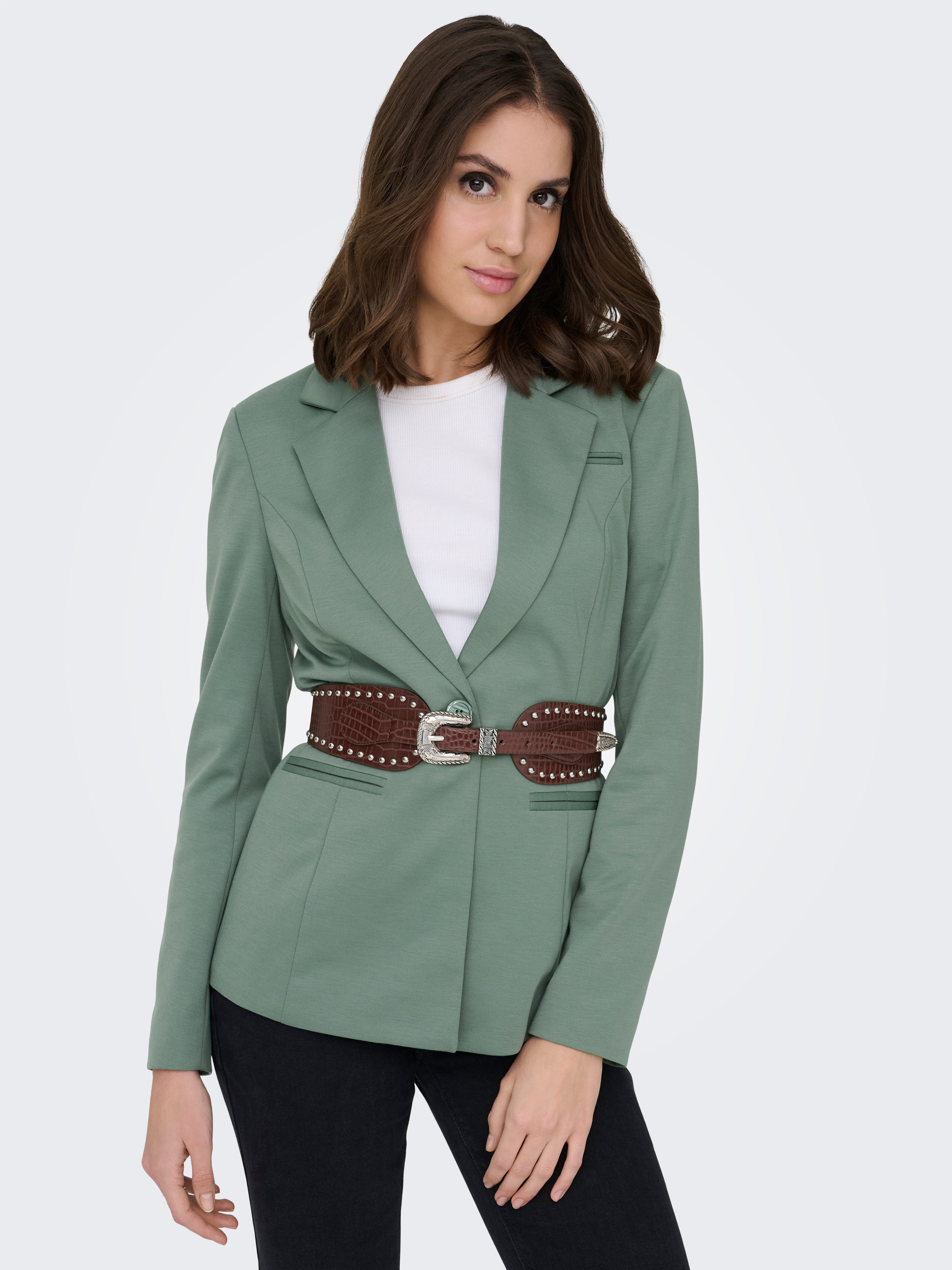ONLY Kurzblazer ONLPEACH L/S FIT BLAZER TLR NOOS