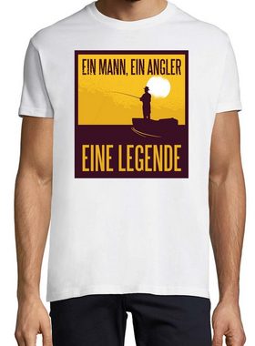 Youth Designz T-Shirt Angler Legende Herren T-Shirt mit lustigem Spruch