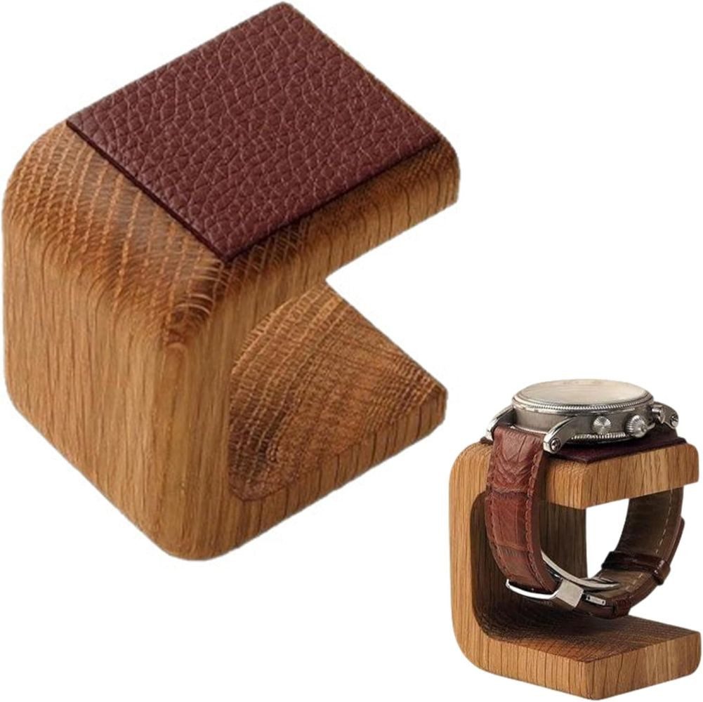 Tidy Hängeaufbewahrung Naturholz Uhrenständer – handgearbeitet, kompakt, abgerundete Ecken