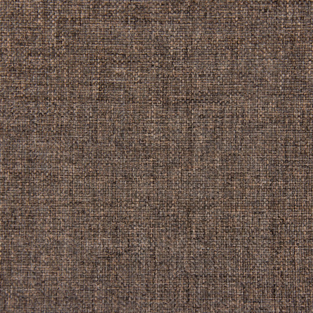 SCHÖNER LEBEN. Stoff Polsterstoff Meterware LUXURY mit Fleckschutz braungrau meliert 140cm, pflegeleicht