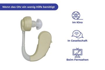 Maximex Hörverstärker Mini-Ear Hörhilfe, batteriebetrieben