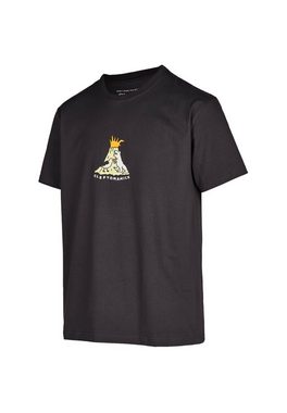 Cleptomanicx T-Shirt Vulcan Gull mit stylischem Frontprint