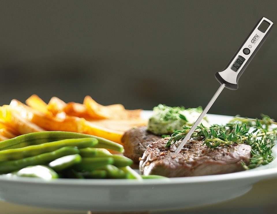 GEFU Bratenthermometer SCALA, digital, Edelstahl