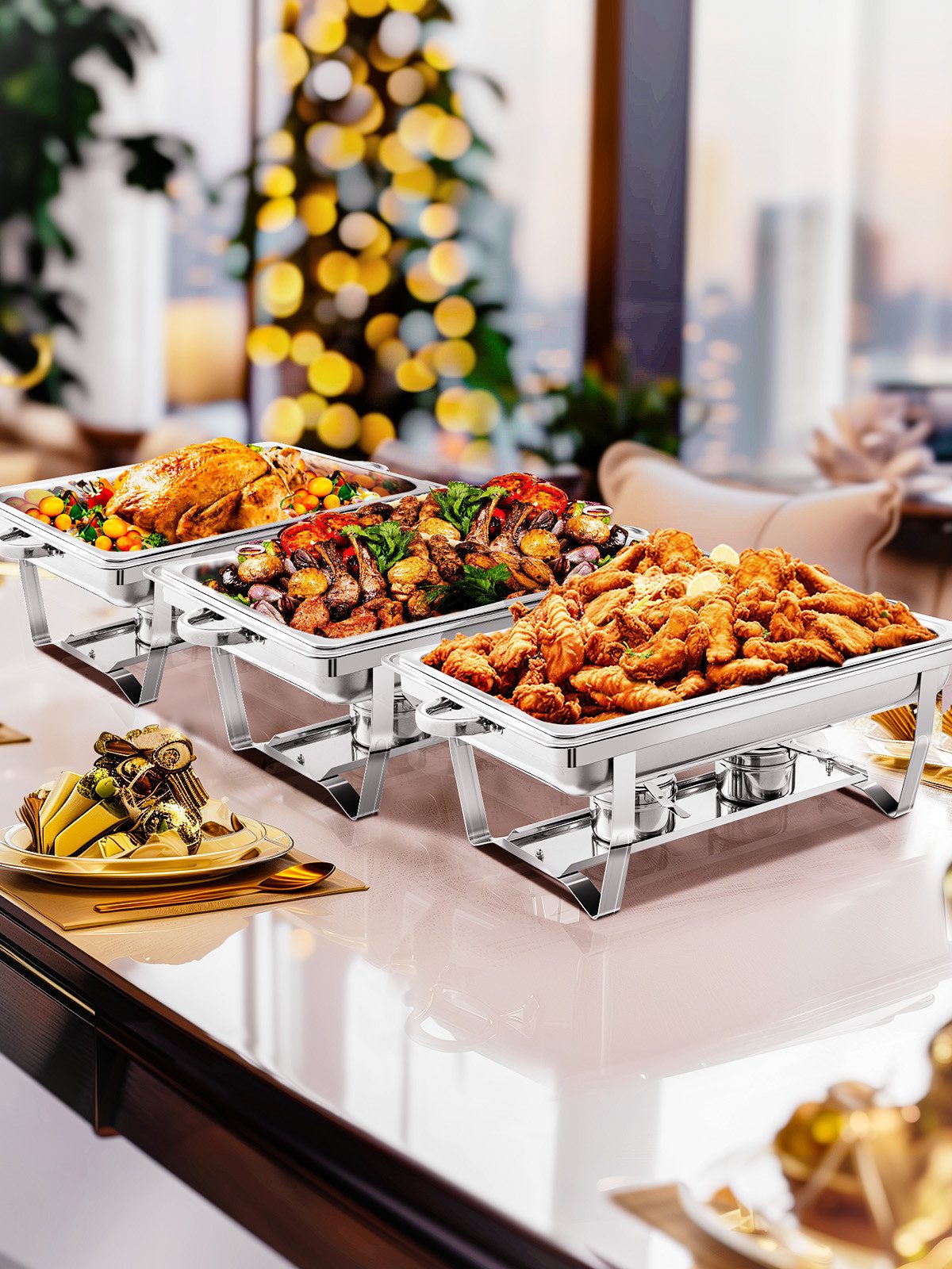 Youyijia Speisenwärmer Edelstahl Warmhaltebehälter Warmhaltebehälter Speisenwärmer