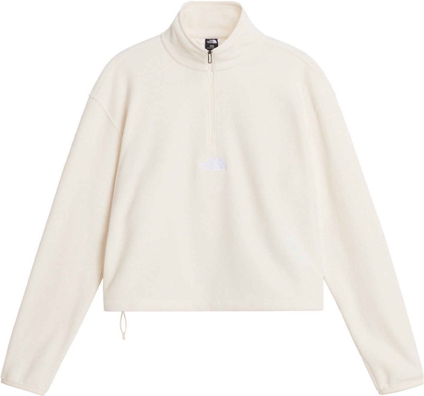 The North Face Anorak W NOVELTY LOGO GLACIER 1/4 ZIP WHITE DUNE